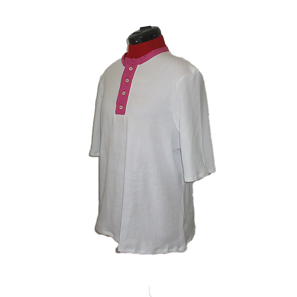 Camisa com botões na frente