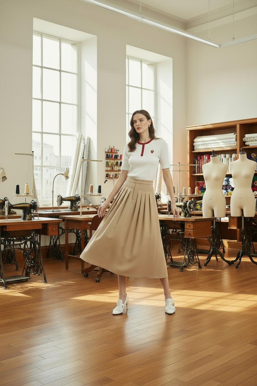 Look 01 — Nova Modelo, Cabelo Curto Preto