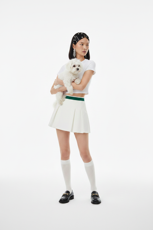 Look Editorial – Com Cachorro